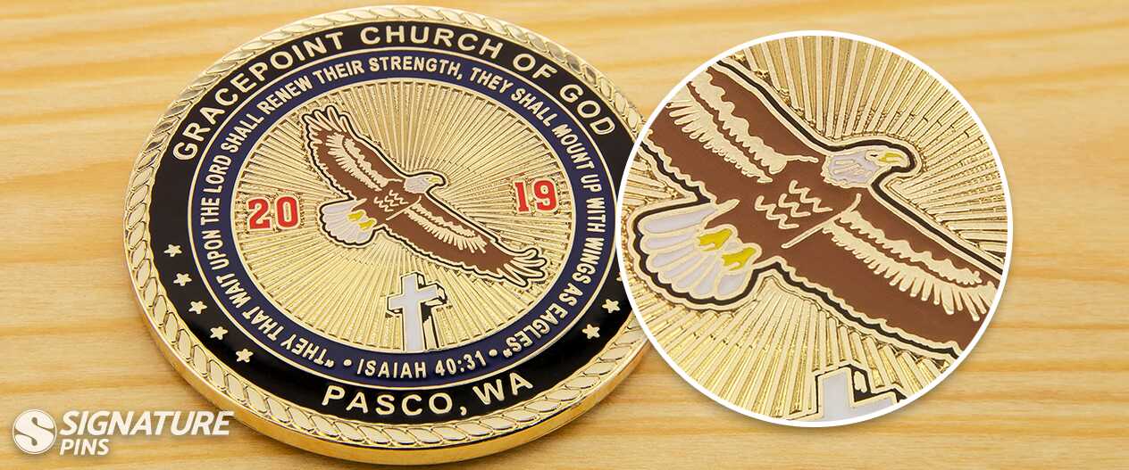 SignaturePins-VeteransDay-ChallengeCoins-Goldplated