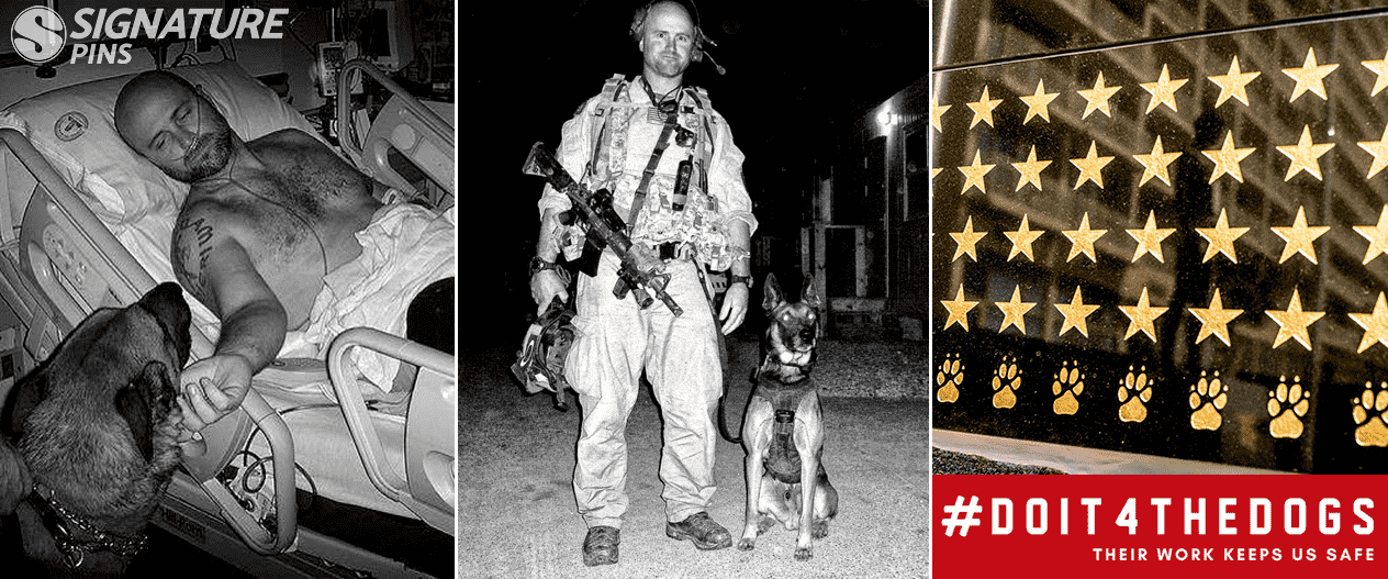 James Hatch and Spikes K9 Fund - Signature Pins