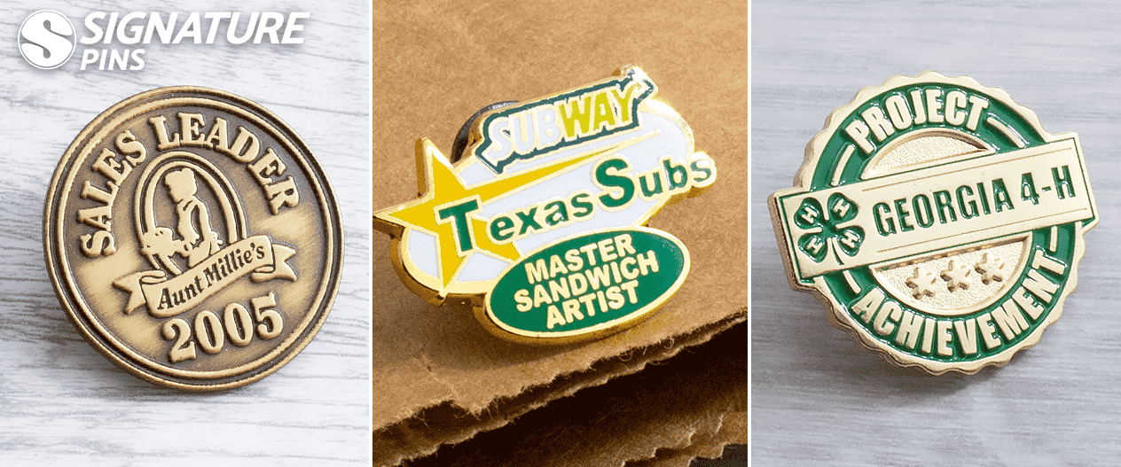 Employee Appreciation Pins by Signature Pins