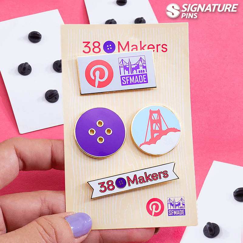 38 makers pin series