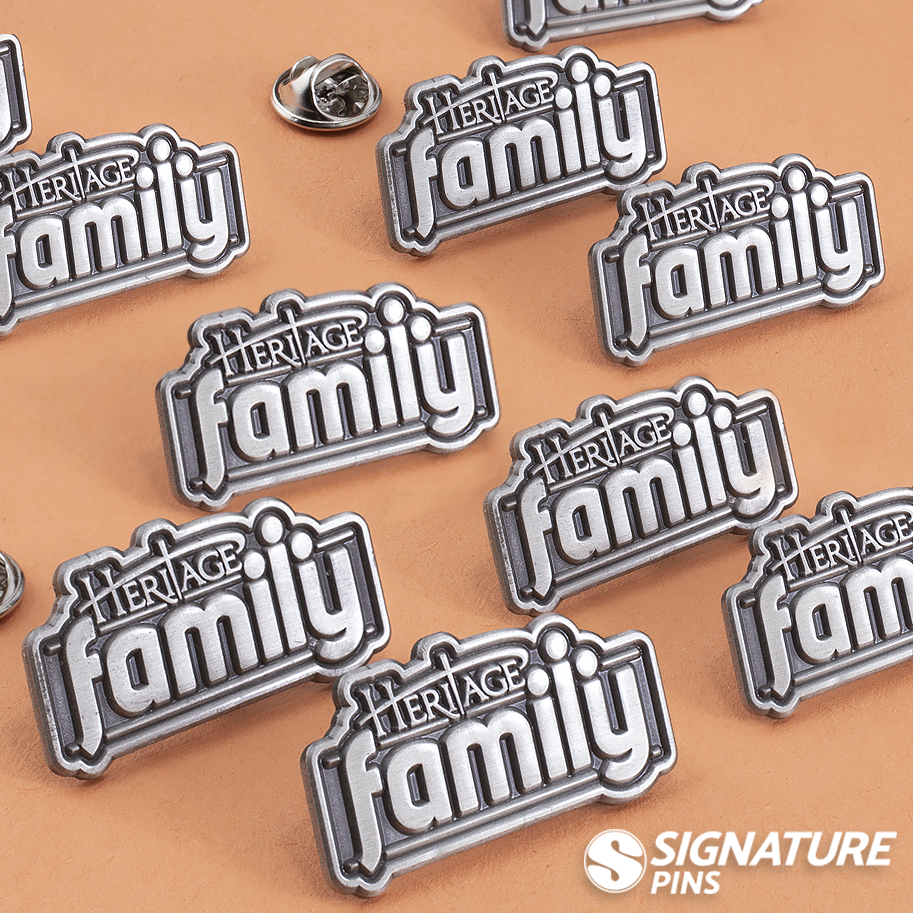 Heritage Family pins by signature pins