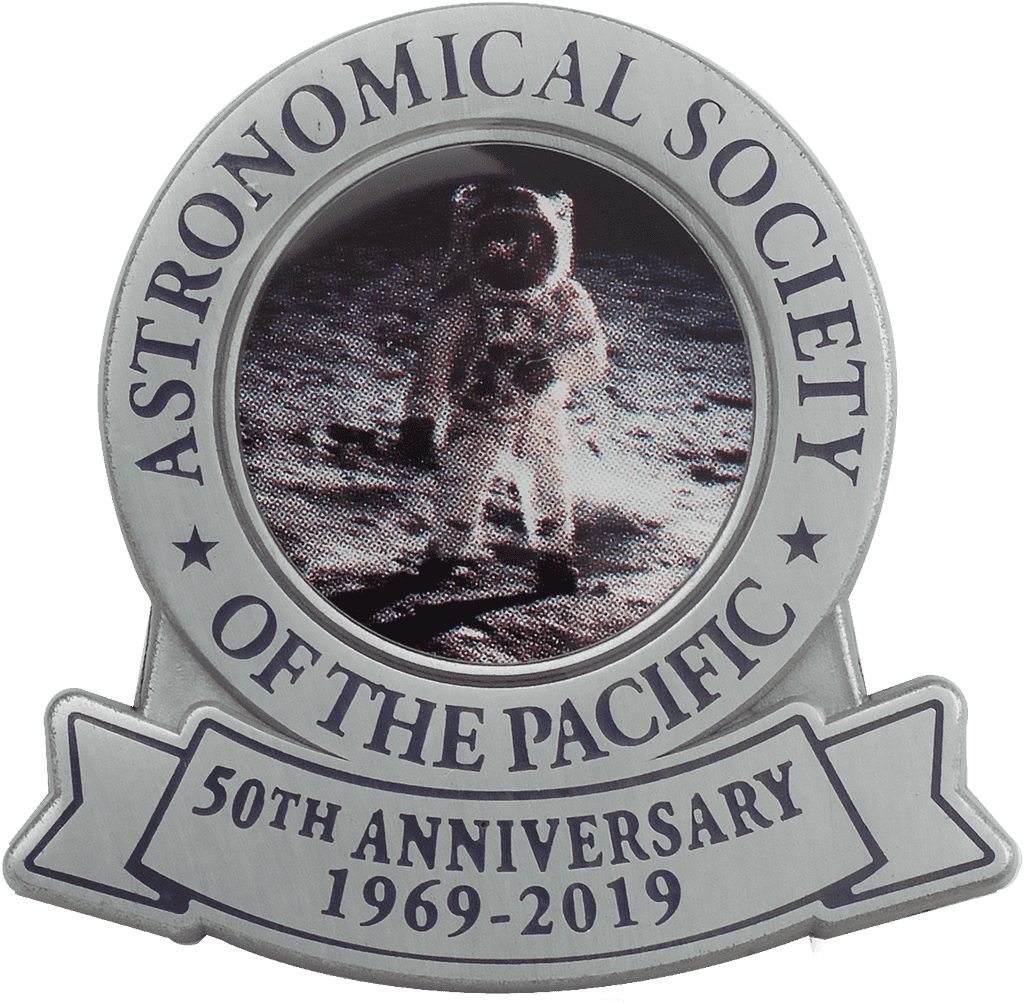 Astronomical Society of the Pacific pin by signature pins