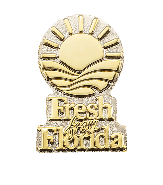 Fresh from Florida Dual Plated Pin