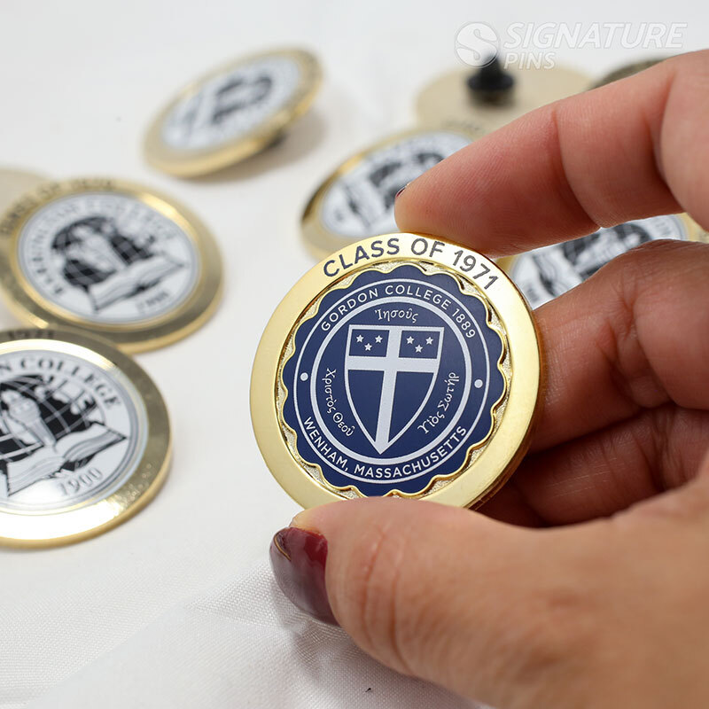 Gordon College Class of 1971 Lapel Pin by signature pins