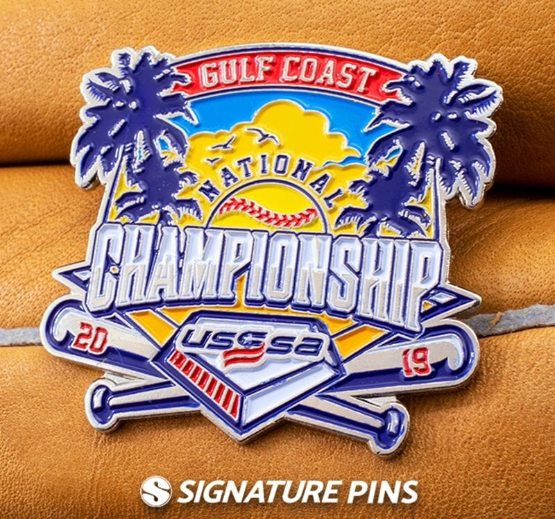 National Championship USSSA Lapel Pin