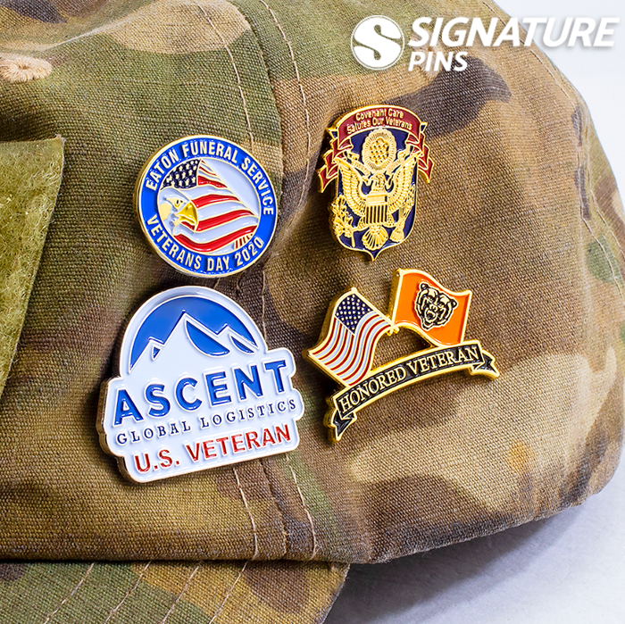 Vetarn pins by signature pins