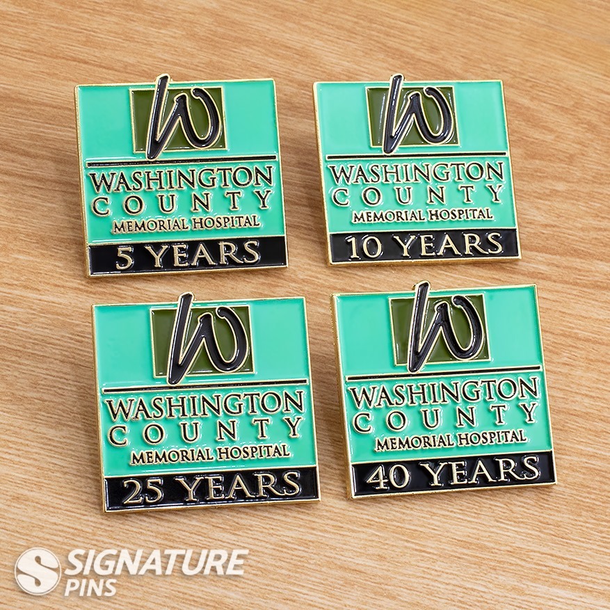 Washington County Memorial Hospital Years of Service pins