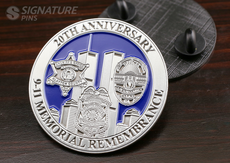 911 Memorial Remeberance Pin