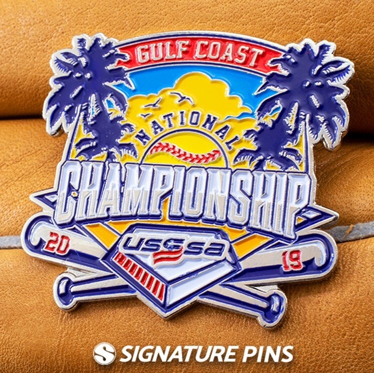 National Championship USSSA Lapel Pin